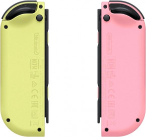  Nintendo Joy-Con Pink Yellow Pair  4