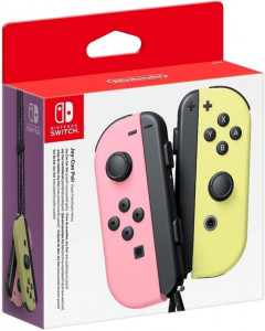  Nintendo Joy-Con Pink Yellow Pair  5