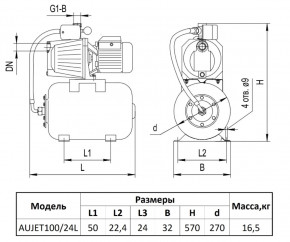   Rudes AUJET 100/24L 2200000057570 4