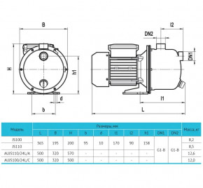   Rudes AUJS100/24L/SS 4820224011097 3