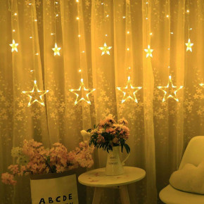     Star curtain 12-WW 4  120 LED Ҹ  (1008898-Other) 4