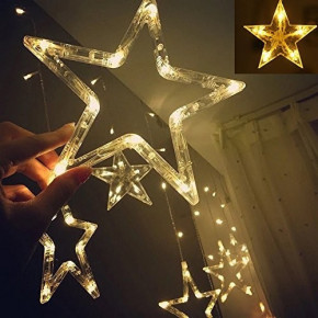     Star curtain 12-WW 4  120 LED Ҹ  (1008898-Other) 7