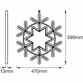 C- Ledvance Snowflake (4058075509603) 7