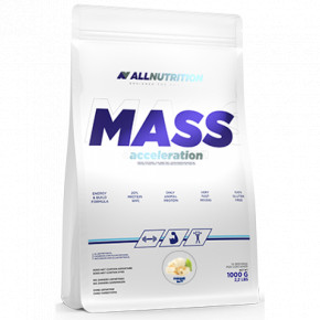  All Nutrition Mass Acceleration 1000g Nougat (100-74-9420995-20)