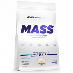  All Nutrition Mass Acceleration 1000g White Chocolate (100-10-1569690-20)