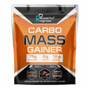  Powerful Progress Carbo Mass Gainer 2000g Chocolate