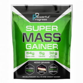  Powerful Progress Super Mass Gainer 4000g  Cappuccino