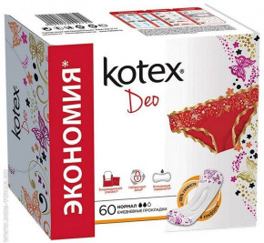   Kotex Deo Normal 60  (542751)