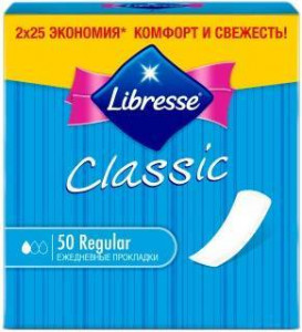    Libresse Pantyliners Classic 50  (157093)