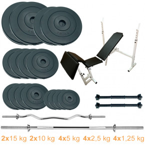          Newt Gym Scott Set Pro 100 kg Newt (NE-SKM-PL-SCOT-100) (0)