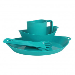  Lifeventure Ellipse Camping Tableware Set Teal (75801)