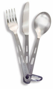    Optimus Titanium 3-Piece Cutlery Set