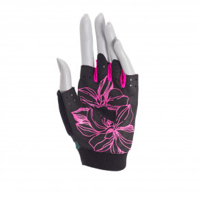    MadMax MFG-770 Flower Power Gloves Black/Pink M 3