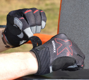    MadMax MXG-103 X Gloves Black/Grey S 9