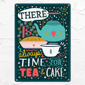   There is always time for tea & cake MET_20J045_WH