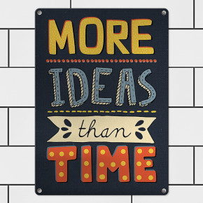   More ideas than time MET_20J079_SER