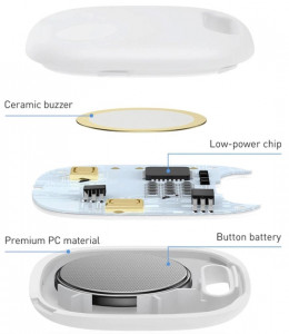 - Baseus T2 Pro Smart Device Tracker (FMTP00000) White 8