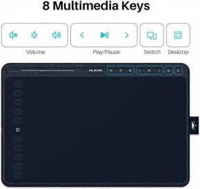   Huion HS611 Starry Blue 5