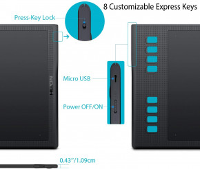   Huion WH1409 V2 (WH1409V2_HUION) 6