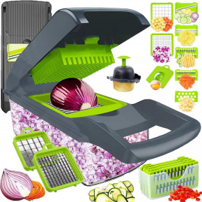    16  1 Dewpeton Vegetable Chopper Grey