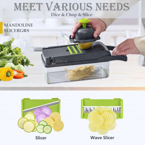    16  1 Dewpeton Vegetable Chopper Grey 5