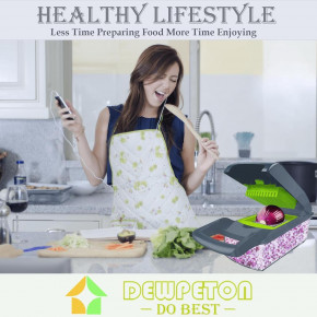    16  1 Dewpeton Vegetable Chopper Grey 6
