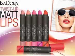  IsaDora Twist-Up Matt Lips 62 - Raving red ( ) 7