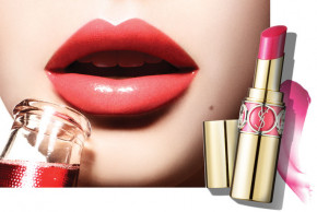  Yves Saint Laurent Rouge Volupte Shine 08 - Pink in confidence (  ) 5