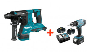   Makita DHR282ZU+ - Makita DDF453RFX7 (DHR282RF2X)