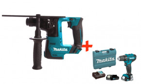   Makita HR140DZ +   DF333DWYE + 2  12 V 1.5 Ah + / + 