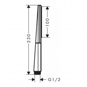   Hansgrohe Rainfinity Baton 100 26866000 4