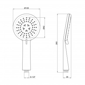 ˳    Qtap Rucni A120O3PCC 3