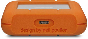    LaCie Rugged for Mac 4TB STFR4000800 Orange 4