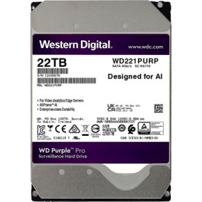   3.5 22TB WD (WD221PURP)