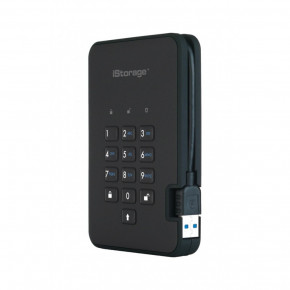   iStorage diskAshur 2 USB 3.1 1TB Phantom Black (IS-DA2-256-1000-B) 3