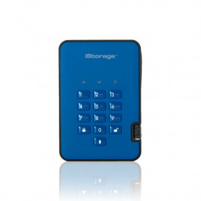   iStorage diskAshur 2 USB 3.1 2TB Blue (IS-DA2-256-2000-BE)