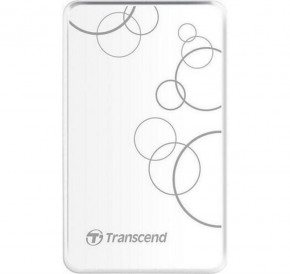    Transcend StoreJet 1TB 2.5 USB 3.0 White (TS1TSJ25A3W)