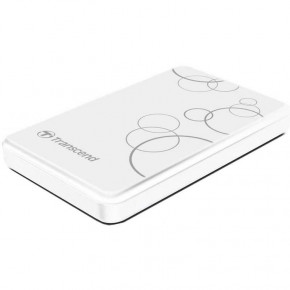    Transcend StoreJet 1TB 2.5 USB 3.0 White (TS1TSJ25A3W) 3