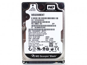   WD 320GB Black (WD3200BEKT)