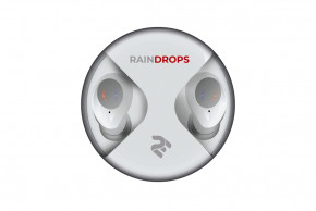  2E RainDrops True Wireless Waterproof White (2E-EBTWRDWT)