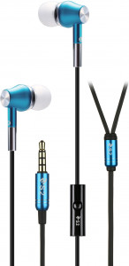  2E S2 Metal Skin Mic Blue (2E-IES2BL)