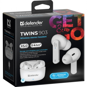  Defender Twins 903 TWS White (63903) 9