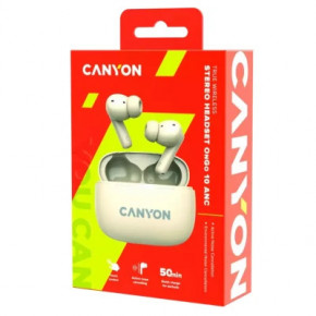  Canyon TWS-10 OnGo ANC ENC Beige (CNS-TWS10BG) 9