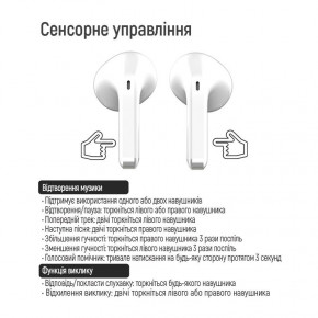 Bluetooth- olorWay Slim TWS-2 Earbuds White (CW-TWS2WT) 17