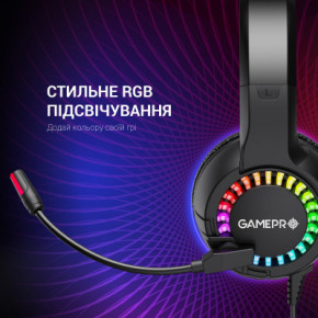  GamePro HS382 RGB Black/Red (HS382) 6