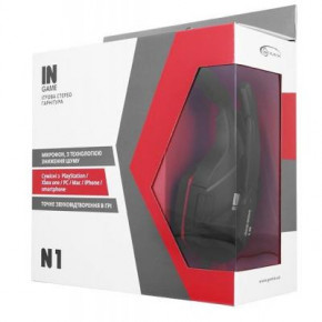  GEMIX N1 Black-Red Gaming 5