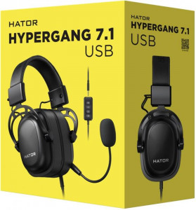  Hator Hypergang 7.1 USB Black (HTA-840) 9