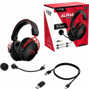  HyperX Cloud Alpha Wireless Black/Red (4P5D4AA) 8