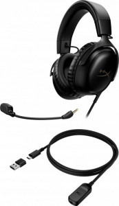 ��������� HyperX Cloud III 3.5mm/USB-A/USB-C Black (727A8AA) 6