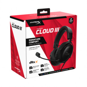 ��������� HyperX Cloud III 3.5mm/USB-A/USB-C Black (727A8AA) 19